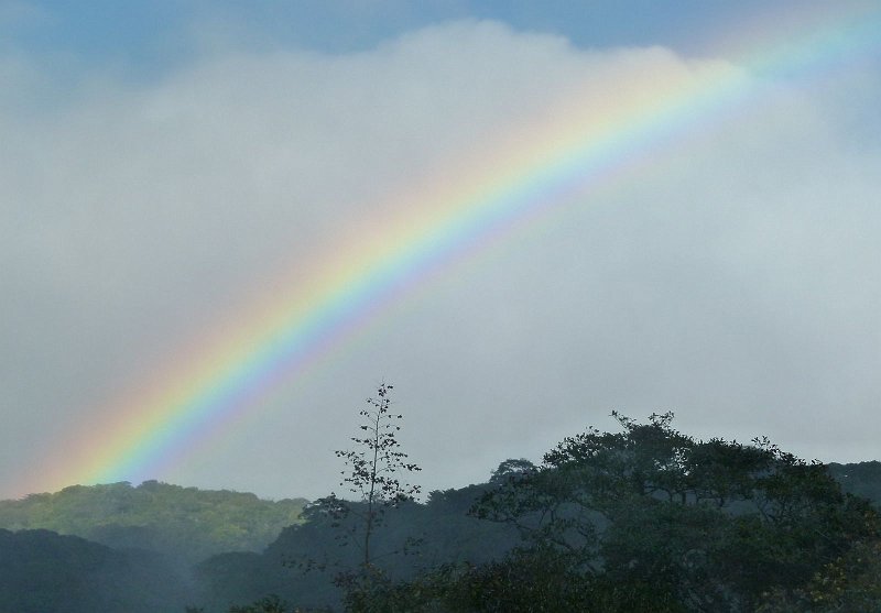 AO02.jpg - Wat een overduidelijke regenboog. Met een belichting van - 0.5 of - 0.7 zou hij waarschijnlijk nog duidelijker zijn geweest.