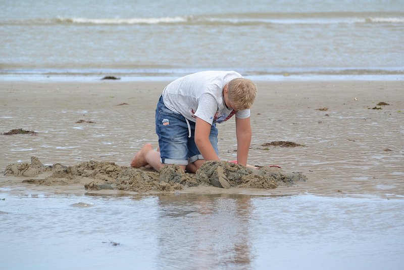 AD02.JPG - Als ik het beeld zo in eerste instantie bekijk denk ik. Deze foto had staand mooier geworden. Als je de camera een kwart slag had gedraaid dan had zijn weerspiegeling in het water er ook helemaal op gestaan en had daarmee een wat mooiere compositie gegeven.